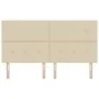 Cabecero LED Crema 90 cm Tela de , Cabeceros y pies de cama - Ref: Foro24-3338454, Precio: 149,44 €, Descuento: %