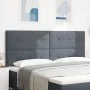 Cabezal LED Gris Oscuro 100 cm Terciopelo by , Headboards and footboards - Ref: Foro24-3338470, Price: 156,80 €, Discount: %
