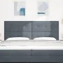 Cabezal LED Gris Oscuro 100 cm Terciopelo by , Headboards and footboards - Ref: Foro24-3338470, Price: 156,80 €, Discount: %
