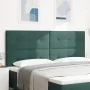 Cabezal LED Verde Oscuro 100 cm Terciopelo by , Headboards and footboards - Ref: Foro24-3338472, Price: 156,80 €, Discount: %