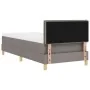 Cama Box Spring con Colchón Taupe 90x200 cm Tela von , Betten und Lattenroste - Ref: Foro24-3338815, Preis: 318,21 €, Rabatt: %