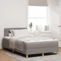Cama Box Spring con Colchón Topo 120x200 cm Tela by , Beds and slatted bases - Ref: Foro24-3338836, Price: 371,16 €, Discount: %
