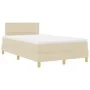 Cama con Base y Colchón Crema 120x200 cm Tela | Foro24.es | Tu tienda online para hogar, jardín y más Foro24.es