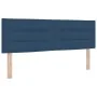 Cama con Somier con Colchón Azul 140x190 cm Tela by , Beds and slatted bases - Ref: Foro24-3338845, Price: 453,91 €, Discount: %