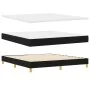 Cama Box Spring con Colchón Negra 180x200 cm Tela by , Beds and slatted bases - Ref: Foro24-3338862, Price: 563,98 €, Discoun...
