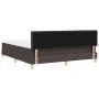 Cama con Base de Muelles con Colchón Marrón Oscuro 180x200 cm Tela | Foro24.es | Tu tienda online para hogar, jardín y más Foro24.es