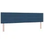 Cama Box Spring con Colchón Azul 200x200 cm Tela | Foro24.es | Tu tienda online para hogar, jardín y más Foro24.es