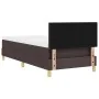 Cama de Resorte con Colchón Marrón 90x200 cm Tela | Foro24.es | Tu tienda online para hogar, jardín y más Foro24.es