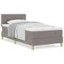 Cama con Muelles con Colchón Taupe 100x200 cm Tela von , Betten und Lattenroste - Ref: Foro24-3338899, Preis: 348,89 €, Rabat...
