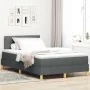 Cama Box Spring con Colchón Gris Oscuro 120x200 cm Tela | Foro24.es | Tu tienda online para hogar, jardín y más Foro24.es