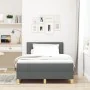 Cama Box Spring con Colchón Gris Oscuro 120x200 cm Tela | Foro24.es | Tu tienda online para hogar, jardín y más Foro24.es