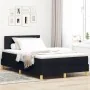 Cama con Box Spring con Colchón Negra 120x200 cm Tela | Foro24.es | Tu tienda online para hogar, jardín y más Foro24.es