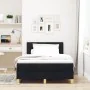 Cama con Box Spring con Colchón Negra 120x200 cm Tela | Foro24.es | Tu tienda online para hogar, jardín y más Foro24.es
