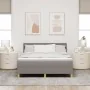Cama Base con Colchón Taupe 160x200 cm Tela by , Beds and slatted bases - Ref: Foro24-3338934, Price: 508,21 €, Discount: %