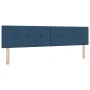 Cama Box Spring con Colchón Azul 200x200 cm Tela | Foro24.es | Tu tienda online para hogar, jardín y más Foro24.es