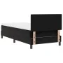 Cama Box Spring con Colchón Negro 90x200 cm Terciopelo by , Beds and slatted bases - Ref: Foro24-3339148, Price: 287,31 €, Di...