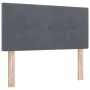 Cama con sommier y colchón Gris Oscuro 100x200 cm Terciopelo | Foro24.es | Tu tienda online para hogar, jardín y más Foro24.es