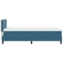 Cama con Somier con Colchón Azul Oscuro 100x200 cm Terciopelo | Foro24.es | Tu tienda online para hogar, jardín y más Foro24.es