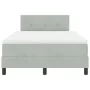 Cama con somier y colchón Gris Claro 120x200 cm Terciopelo | Foro24.es | Tu tienda online para hogar, jardín y más Foro24.es