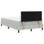 Cama con somier y colchón Gris Claro 120x200 cm Terciopelo | Foro24.es | Tu tienda online para hogar, jardín y más Foro24.es