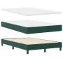 Cama Box Spring con Colchón Verde Oscuro 120x200 cm Terciopelo | Foro24.es | Tu tienda online para hogar, jardín y más Foro24.es
