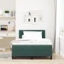 Cama Box Spring con Colchón Verde Oscuro 120x200 cm Terciopelo | Foro24.es | Tu tienda online para hogar, jardín y más Foro24.es