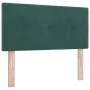 Cama Box Spring con Colchón Verde Oscuro 120x200 cm Terciopelo | Foro24.es | Tu tienda online para hogar, jardín y más Foro24.es