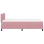 Cama con sommier y colchón Rosa 120x200 cm Terciopelo by , Beds and slatted bases - Ref: Foro24-3339169, Price: 371,78 €, Dis...