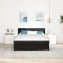 Cama con somier con colchón Negro 140x190 cm Terciopelo | Foro24.es | Tu tienda online para hogar, jardín y más Foro24.es