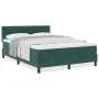 Cama Box Spring con colchón Verde Oscuro 140x190 cm Terciopelo | Foro24.es | Tu tienda online para hogar, jardín y más Foro24.es