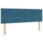 Cama Box Spring con colchón Azul Oscuro 140x190 cm Terciopelo | Foro24.es | Tu tienda online para hogar, jardín y más Foro24.es
