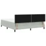 Cama con somier y colchón Gris Claro Super King Terciopelo von , Betten und Lattenroste - Ref: Foro24-3339188, Preis: 531,03 ...
