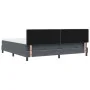 Cama con Box Spring y Colchón Gris Oscuro 200x200 cm Terciopelo by , Beds and slatted bases - Ref: Foro24-3339195, Price: 557...