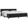 Cama Box Spring con Colchón Negro 200x200 cm Terciopelo by , Beds and slatted bases - Ref: Foro24-3339196, Price: 587,75 €, D...
