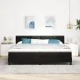 Cama Box Spring con Colchón Negro 200x200 cm Terciopelo by , Beds and slatted bases - Ref: Foro24-3339196, Price: 587,75 €, D...