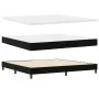 Cama Box Spring con Colchón Negro 200x200 cm Terciopelo by , Beds and slatted bases - Ref: Foro24-3339196, Price: 587,75 €, D...
