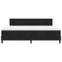 Cama Box Spring con Colchón Negro 200x200 cm Terciopelo by , Beds and slatted bases - Ref: Foro24-3339196, Price: 587,75 €, D...