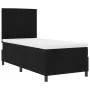 Cama con Box Spring con Colchón Negra 90x200 cm Tela by , Beds and slatted bases - Ref: Foro24-3339282, Price: 348,31 €, Disc...