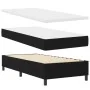 Cama con Box Spring con Colchón Negra 90x200 cm Tela by , Beds and slatted bases - Ref: Foro24-3339282, Price: 348,31 €, Disc...