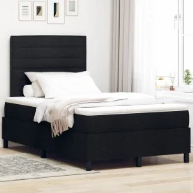 Cama tipo Box Spring con Colchón Negra 120x200 cm