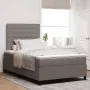 Cama Box Spring con Colchón Taupe 120x200 cm Tela | Foro24.es | Tu tienda online para hogar, jardín y más Foro24.es