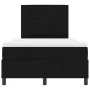 Cama tipo Box Spring con Colchón Negra 120x200 cm Tela | Foro24.es | Tu tienda online para hogar, jardín y más Foro24.es