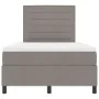 Cama Box Spring con Colchón Taupe 120x200 cm Tela | Foro24.es | Tu tienda online para hogar, jardín y más Foro24.es