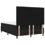 Cama con Base de Muelles y Colchón Negra 140x200 cm Tela | Foro24.es | Tu tienda online para hogar, jardín y más Foro24.es