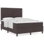 Cama con Box Spring y Colchón Gris Oscuro 140x200 cm Tela | Foro24.es | Tu tienda online para hogar, jardín y más Foro24.es