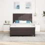 Cama con Box Spring y Colchón Gris Oscuro 140x200 cm Tela | Foro24.es | Tu tienda online para hogar, jardín y más Foro24.es