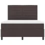 Cama con Box Spring y Colchón Gris Oscuro 140x200 cm Tela | Foro24.es | Tu tienda online para hogar, jardín y más Foro24.es