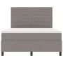 Cama con Base con Colchón Taupe 140x200 cm Tela | Foro24.es | Tu tienda online para hogar, jardín y más Foro24.es
