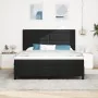 Cama Box Spring con Colchón Negro Súper King Tela by , Beds and slatted bases - Ref: Foro24-3339331, Price: 640,78 €, Discoun...