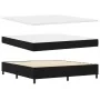 Cama Box Spring con Colchón Negro Súper King Tela by , Beds and slatted bases - Ref: Foro24-3339331, Price: 640,78 €, Discoun...